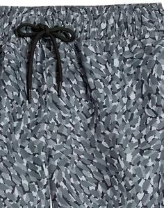 Shorts pour hommes imprimés sur toute la surface, tissu en toile, haute qualité, 100% polyester, fermeture à cordon, coupe confortable - Product Image 4
