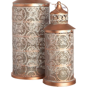 Nueva linterna decorativa vintage de bronce hecha a mano para decoración interior y exterior de la mejor calidad - Product Image 1