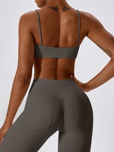 Women Yoga Sports Bra Breathable Nylon Spandex High Quality Gym Workout Fitness Comfortable Fit Activewear Top - Product Image 3