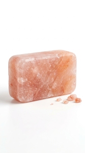 Savon en barre au sel rose de l'Himalaya, savon naturel en bloc de sel minéral - Product Image 2