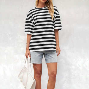 Camisetas de Verano 100% Algodón al por Mayor, Impresión Puff, Diseño Personalizado, Camisetas de Algodón para Hombre y Mujer - Product Image 3