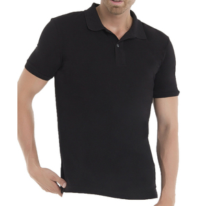 เสื้อโปโลสีดำ เสื้อยืดฤดูร้อน เสื้อแขนสั้น - Product Image 5