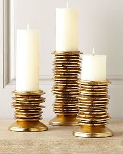 Candelabro de Latón con Acabado Dorado de Lujo – Portavelas Metálico Hecho a Mano para Decoración de Mesa de Comedor, Fiestas, Festivales, Porta Incienso - Product Image 2