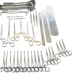 Kit d'instruments chirurgicaux de laparotomie de base de qualité supérieure allemande pour chirurgie abdominale, finition dorée, acier inoxydable, CE ISO - Product Image 4