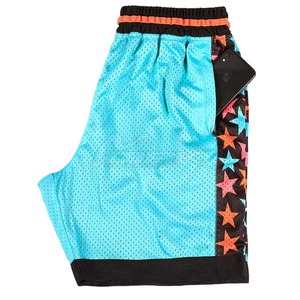 Pantalones Cortos de Baloncesto de Malla Personalizados para Hombre, Transpirables, con Estampado por Sublimación, Estilo Deportivo, Cintura Elástica, Cortos, para Entrenamiento de Verano - Product Image 1