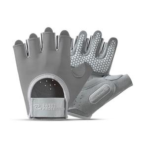 Guantes Deportivos de Nylon Antideslizantes Personalizados para Gimnasio, Ejercicio, Levantamiento de Pesas, Fitness, para Mujer, Medios Dedos - Product Image 2