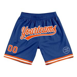 Shorts de basketball personnalisés authentiques pour équipe, imprimés par transfert thermique, en Spandex/Polyester respirant, unisexe, taille élastique, pour le sport - Product Image 3