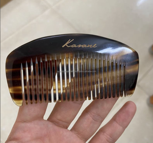 Peine de pelo de cuerno elegante para salón y uso doméstico El último peine de cuerno elegante Cuerno para beber - Product Image 2
