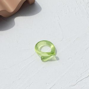 Trendy colored resin napkin <b>ring</b> set modern dining decor stylish napkin holder premium reusable table accessory vibrant table - Product Image 4