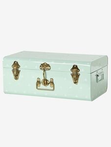 Premium Heavy Duty <b>Metal</b> Storage Trunk with Lockable Lid for Home Office and Industrial Use - Product Image 4