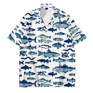 2026 New Design <b>Men</b>’s Rayon Hawaiian <b>Shirt</b> Digital Print Short Sleeve Summer <b>Beach</b> <b>Shirt</b> - Product Image 5