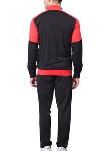 Wholesale 2024 Customized Logo Zipper Windproof <b>Summer</b> Stand Breathable 2-Piece Set <b>Men's</b> Piping Nylon Windbreaker Tracksuit - Product Image 2