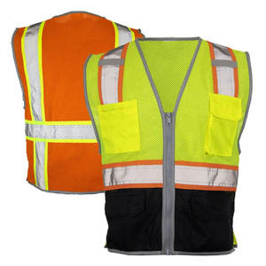 Diseña Tu Propio Logotipo, Chaleco de Seguridad para Hombre, Personalizado, Multibolsillos, Chaleco Reflectante de Trabajo de Alta Calidad - Product Image 2