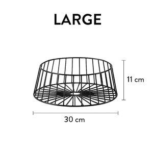 Powder Coated Metal <b>Wire</b> Vintage Geometric Eco-friendly <b>Storage</b> <b>Basket</b> Multipurpose Home <b>Storage</b> Organizer - Product Image 4