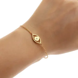 Conjunto de joias de prata esterlina 925, joias de olho evileye pulseira de prata malha pulseira ajustável bracelete de prata para mulheres jóias