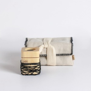 The Micro Travel Set Wooden Incense burner With a Brand New Micro-Size Mubkhar in String Design. - Product Image 1