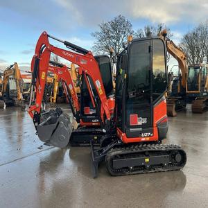 Mini-excavatrice Kubota U27-4 neuve et propre, poids opérationnel sur chenilles, avec pompe hydraulique Liyuan et boîte de vitesses, à vendre - Product Image 1