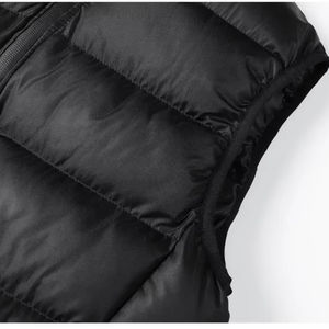 Chalecos de Plumón para Hombre, Tallas Grandes, Alta Calidad, Color Gris, Relleno de Plumón de Pato, Chaleco Abrigado de Invierno - Product Image 2