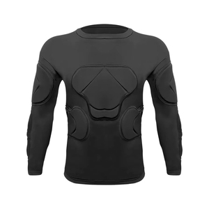 <b>Men</b>’s Football Gear Compression <b>Shirt</b> with Impact Padding – <b>Padded</b> Football <b>Shirt</b> for High-Performance Protection Rash Guards - Product Image 4