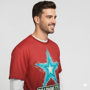 100% Cotton T-Shirts Long Sleeve Men's <b>Tshirts</b> Washed Crew Neck T-Shirt for Men Organic Jersey Crewneck Oversized mens clothes - Product Image 5