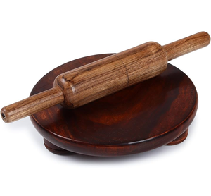 Rodillo y Tabla de Madera para Amasar y Hacer Galletas de Navidad, Novedad, Venta Caliente - Product Image 1