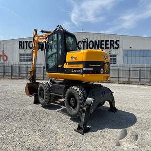 Excavadora de Ruedas JS145W Confiable, Modelo 2009, para Proyectos Viales, Tareas de Utilidad y Movimiento de Tierras - Product Image 1