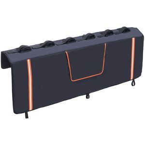 Protection de hayon de camion améliorée de 62 pouces avec bandes réfléchissantes, accessoire de contrôle de chargement pour le transport de 6 vélos de montagne, réfléchissant pour vélos - Product Image 1