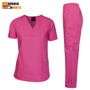 Conjuntos de Uniformes Médicos Personalizados para Enfermeras, Conjunto de Pantalones Deportivos para Mujer, Uniforme de Enfermera, Uniforme Médico para Hospital, Doctora, Estética - Product Image 4
