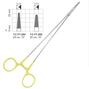 Castroveijo Porte-aiguilles Micro Chirurgie Opération Aiguille Pilotes TC Poignée Réglable Médical Soins de Santé Instruments Outils - Product Image 3