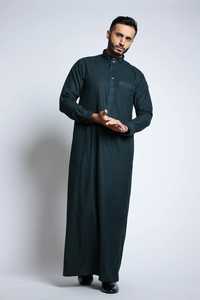 Ropa Islámica, Túnicas Musulmanas, Abaya al por Mayor, Kaftán Largo Saudí, Thobe para Hombre 2026, Thobes Transpirables para Hombre - Product Image 3