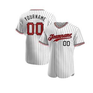 High Quality New Design Team Name & Brand Name Top Premium Quality 220 gsm Baseball Jersey Unisex - Product Image 1