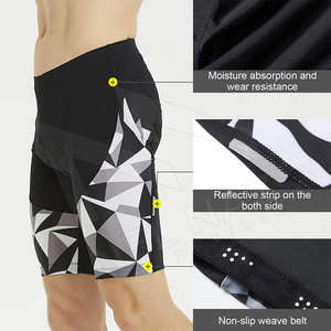 Shorts de sport respirants pour hommes, 100% coton, pour la course à pied, le cyclisme, la salle de sport, été, vente en gros - Product Image 1