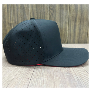 OEM ODM High Quality Baseball <b>Hats</b> Unisex Adjustable 6 Panel <b>Summer</b> Baseball Cap Fashion Waterproof <b>Hats</b> Laser Cut Hole For <b>Men</b> - Product Image 4