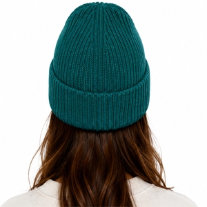 Bonnet en tricot côtelé personnalisé, qualité supérieure, tricot doux, confort chaud, prêt pour l'hiver, qualité d'exportation, bonnet personnalisé sur mesure - Product Image 2