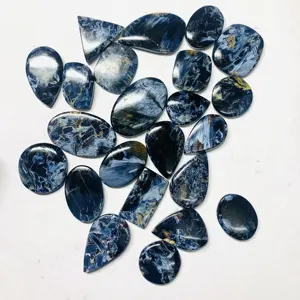 Blue Pietersite Natural Loose Gemstones Cabochon Top Quality Jewelry Making Pietersite Gemstones