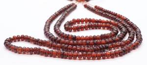 Perles Rondelles Lisses en Hessonite Naturelle AAA 4,5-5 MM, Perles Rondelles en Pierre Précieuse Hessonite 16 Pouces pour la Fabrication de Bijoux, Vente en Gros - Product Image 4