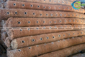 Rouleaux de bio-ingénierie organique robustes et écologiques en fibre de coco pour la protection des rives de rivières et des lacs et la restauration de la végétation naturelle - Product Image 4