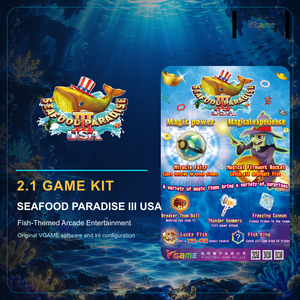 ชุดเกมตกปลา Seafood Paradise III USA 2.1 สำหรับโครงการเกมส์สนุกแบบผู้เล่นหลายคน - Product Image 6