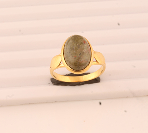 Anillo Clásico de Amatista Natural para Mujer, Chapado en Oro de 18K, Plata de Ley 925, Gema Ovalada Solitaria, Hecho a Mano - Product Image 2
