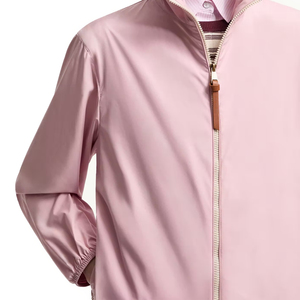 Customize Option <b>Women</b> Hooded Windbreaker <b>Jacket</b> <b>Lightweight</b> Polyester Wind Resistant Zipper Closure Outdoor Casual Premium Coat - Product Image 4