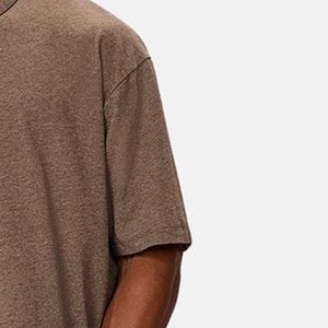 T-shirt à manches courtes surdimensionné en coton tricoté 100% personnalisé pour hommes - T-shirt surdimensionné pour hommes de qualité supérieure - Product Image 2