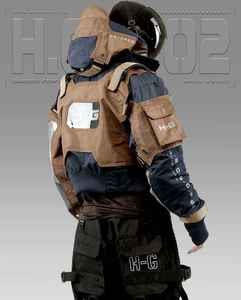 Men's Tactical Techwear <b>Jacket</b> Streetwear Cyberpunk Waterproof Multi-Pocket Hooded Cargo Windbreaker Utility Functional Coat - Product Image 4