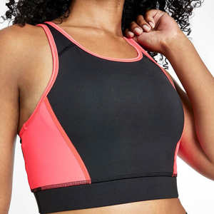 เสื้อชั้นในกีฬาผู้หญิงพิมพ์โลโก้ตามสั่ง วัสดุแท้ ผู้ผลิตขายส่ง 230GSM ทรงสวยทันสมัย กระชับพอดีตัว - Product Image 4