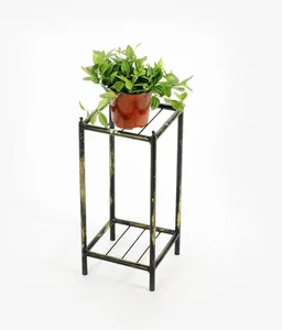 Trending Decorative Iron Flower Vase for Contemporary Interior Design MarketsModern Handmade Small Iron Planter for Desk <b>Plants</b> - Product Image 2