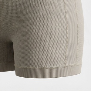 Women's 2 Piece Knitted Sports Set <b>Short</b> Sleeve Crop <b>Top</b> <b>and</b> High Waist <b>Shorts</b> Solid Color Breathable Sporty Fit Spring Summer - Product Image 6