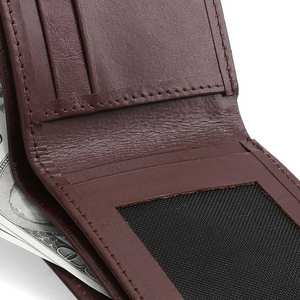 Vente en ligne de nouveaux portefeuilles en cuir pour usage extérieur, portefeuilles en cuir personnalisés avec logo imprimé, best-sellers de la mode - Product Image 6