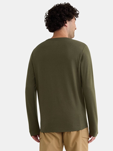 T-shirt à manches longues pour homme, de qualité supérieure, personnalisé, couleur unie, style streetwear, séchage rapide, tricoté, décontracté, hauts pour hommes - Product Image 5