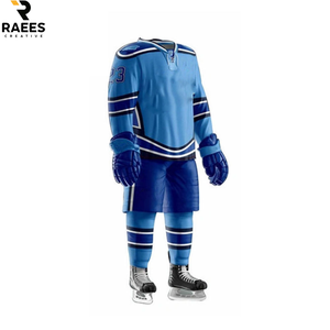 Maillot de hockey sur glace de haute qualité pour équipe sportive, logo personnalisé, maillot de hockey sur glace coupe ajustée - Product Image 1