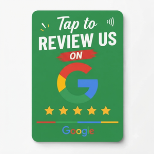 Carte de commentaires Google NFC personnalisée en PVC avec code QR intelligent, fabrication OEM ODM directe d'usine pour le marketing d'entreprise - Product Image 2