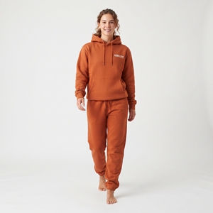 Women's Winter Heavyweight Hoodie <b>Set</b> Solid Color Sweatshirt <b>Jogger</b> Pants Casual Streetwear Activewear <b>Matching</b> Tracksuit Outfit - Product Image 1